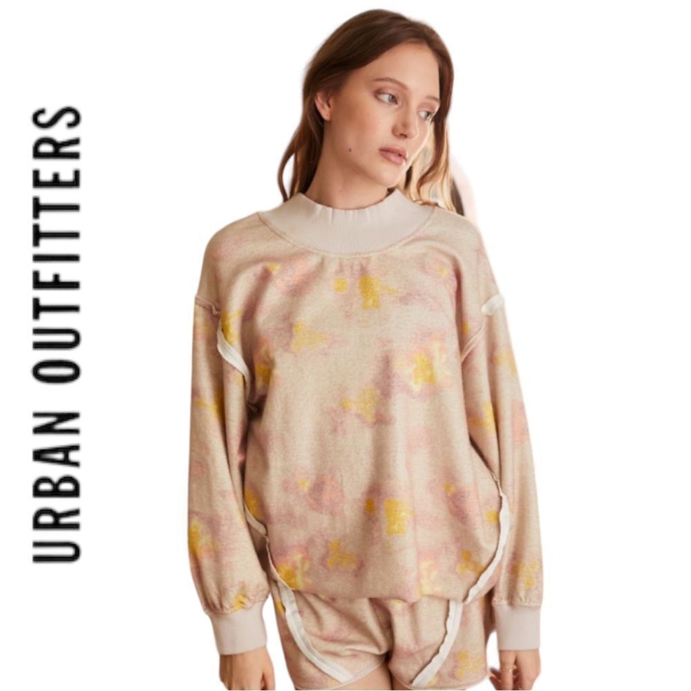 NEW Out From Under UO Urban Outfitters Seamed Camilla Pullover Sweatshirt S M L - Picture 2 of 4
